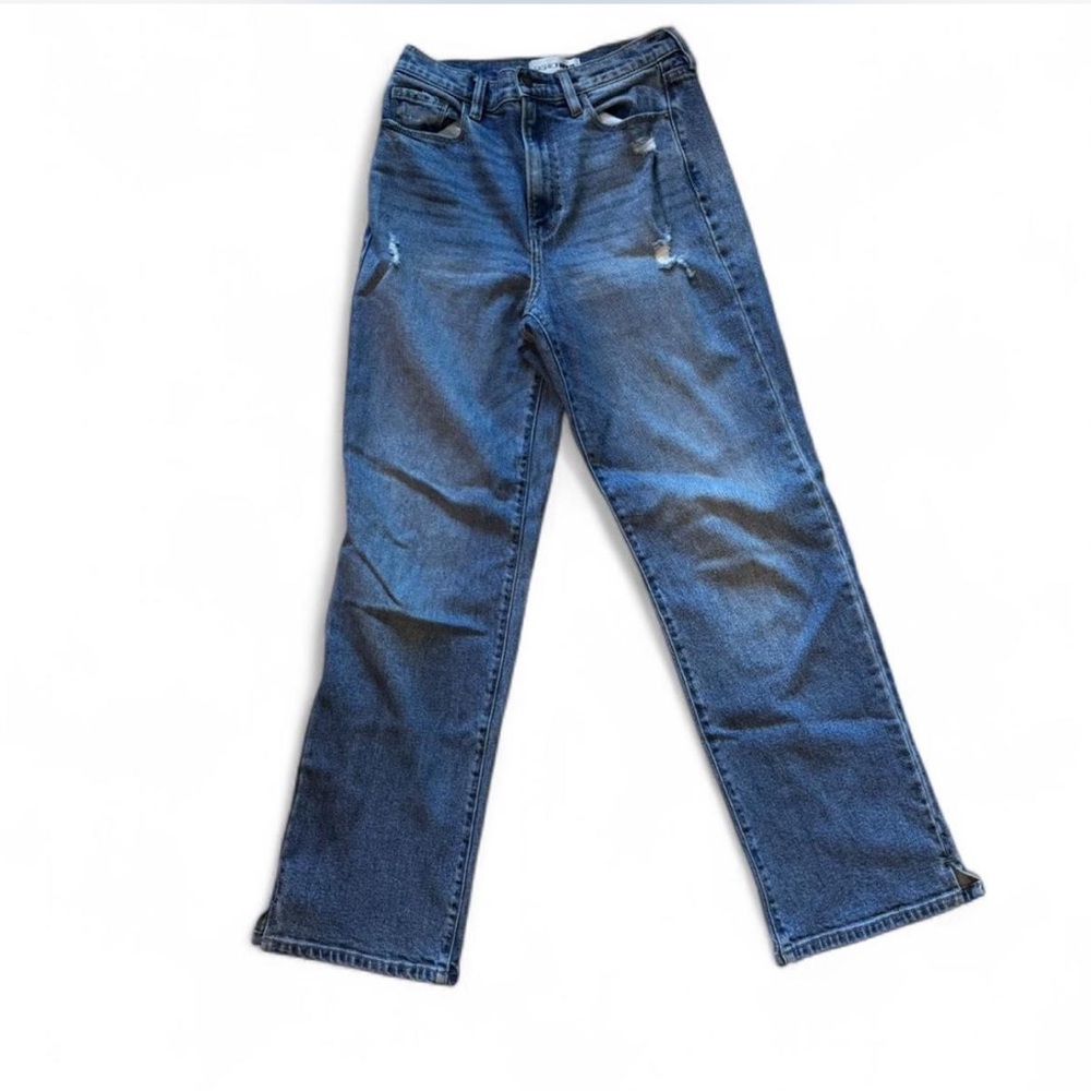 Fashion Nova Light Blue Denim Pants